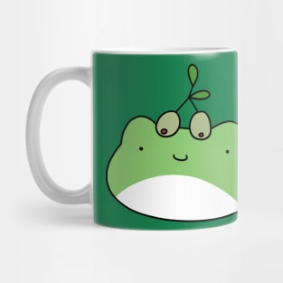 Olive Frog Face Mug